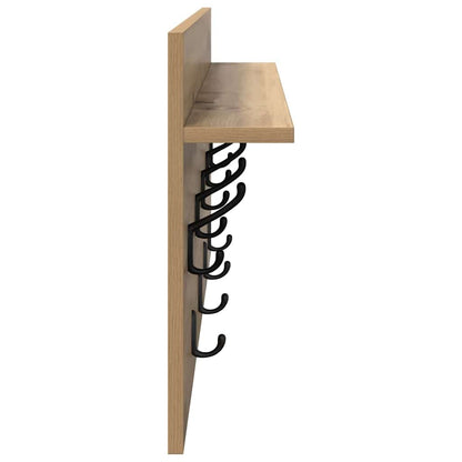 Wandmontierter nachttisch Wandhalterung Artisan-Eiche