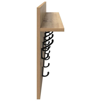 Wandmontierter nachttisch Wandhalterung Artisan-Eiche