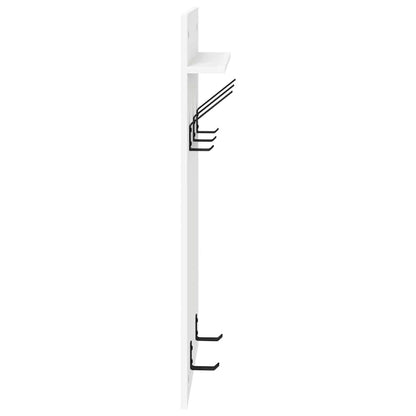 Wandmontierter nachttisch Wandhalterung Weiß 40 x 10 x 90 cm