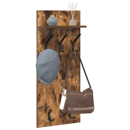 Wandmontierter nachttisch Wandhalterung Geräucherte Eiche
