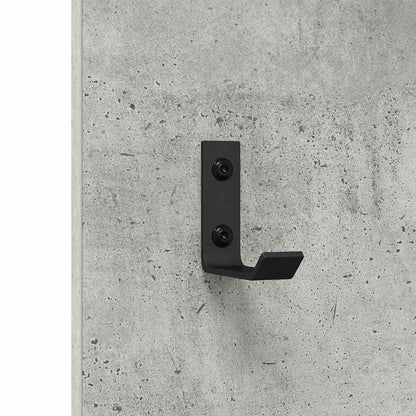 Wandmontierter nachttisch Wandhalterung Beton Grau