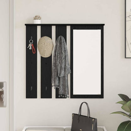 Wandmontierter Kleiderständer Wandhalterung 84 x 10 x 80 cm