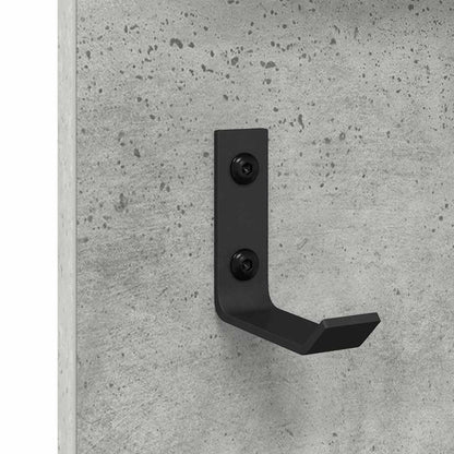 Wandmontierter nachttisch Wandhalterung Beton Grau