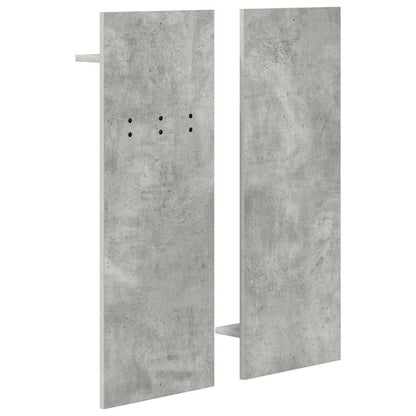Wandmontierter nachttisch Wandhalterung Beton Grau
