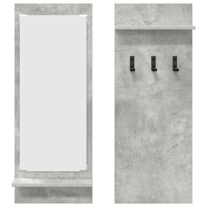 Wandmontierter nachttisch Wandhalterung Beton Grau