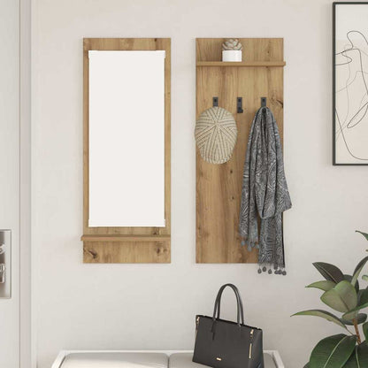 Wandmontierter nachttisch Wandhalterung Artisan-Eiche