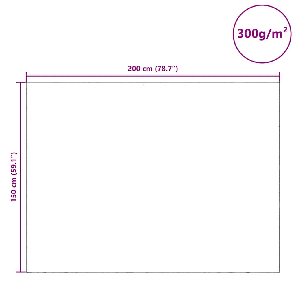 Umzugsdecken 25 stk. Grau 150 x 200 cm Stoff