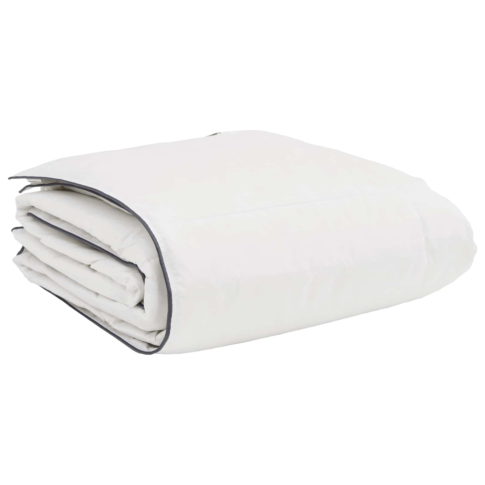 Winterbettdecke mit Kissen 2 stk. Weiß Down Feather