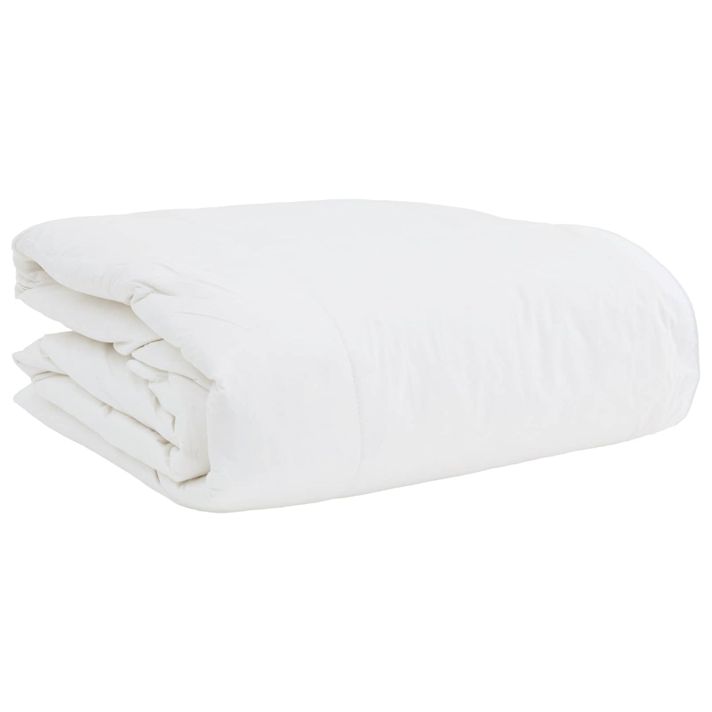 2-in-1 Bettdecke mit Kissen 2 stk. Weiß Down Feather