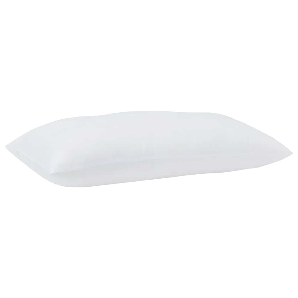 Sommerdecke mit Kissen 2 pcs Weiß Mikrofaser