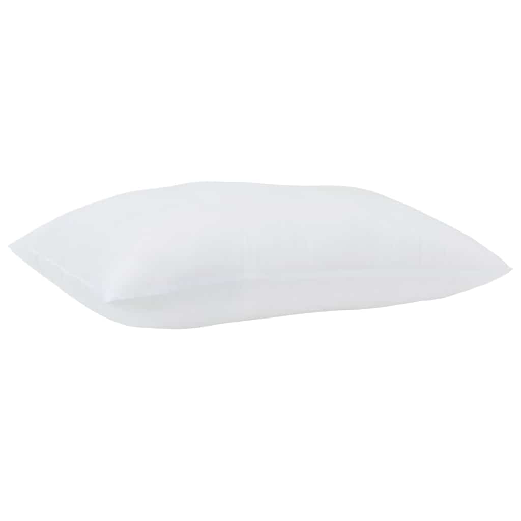 Sommerdecke mit Kissen 2 pcs Weiß Mikrofaser