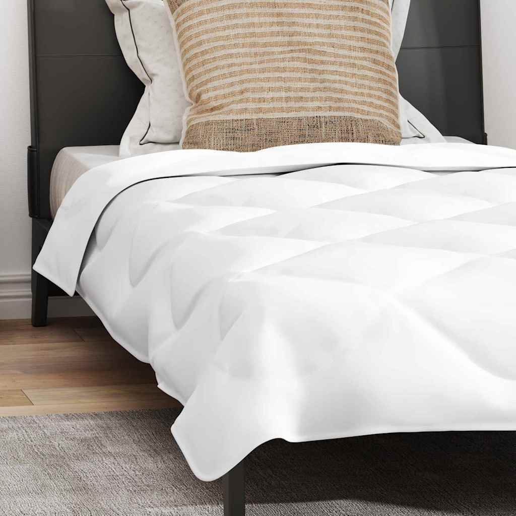 Bettdecke mit Kissen mit Kissen 2 pcs Weiß Mikrofaser