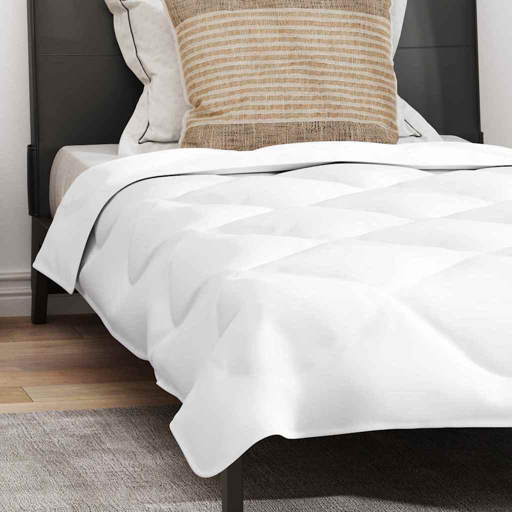 Bettdecke mit Kissen mit Kissen 2 pcs Weiß Mikrofaser