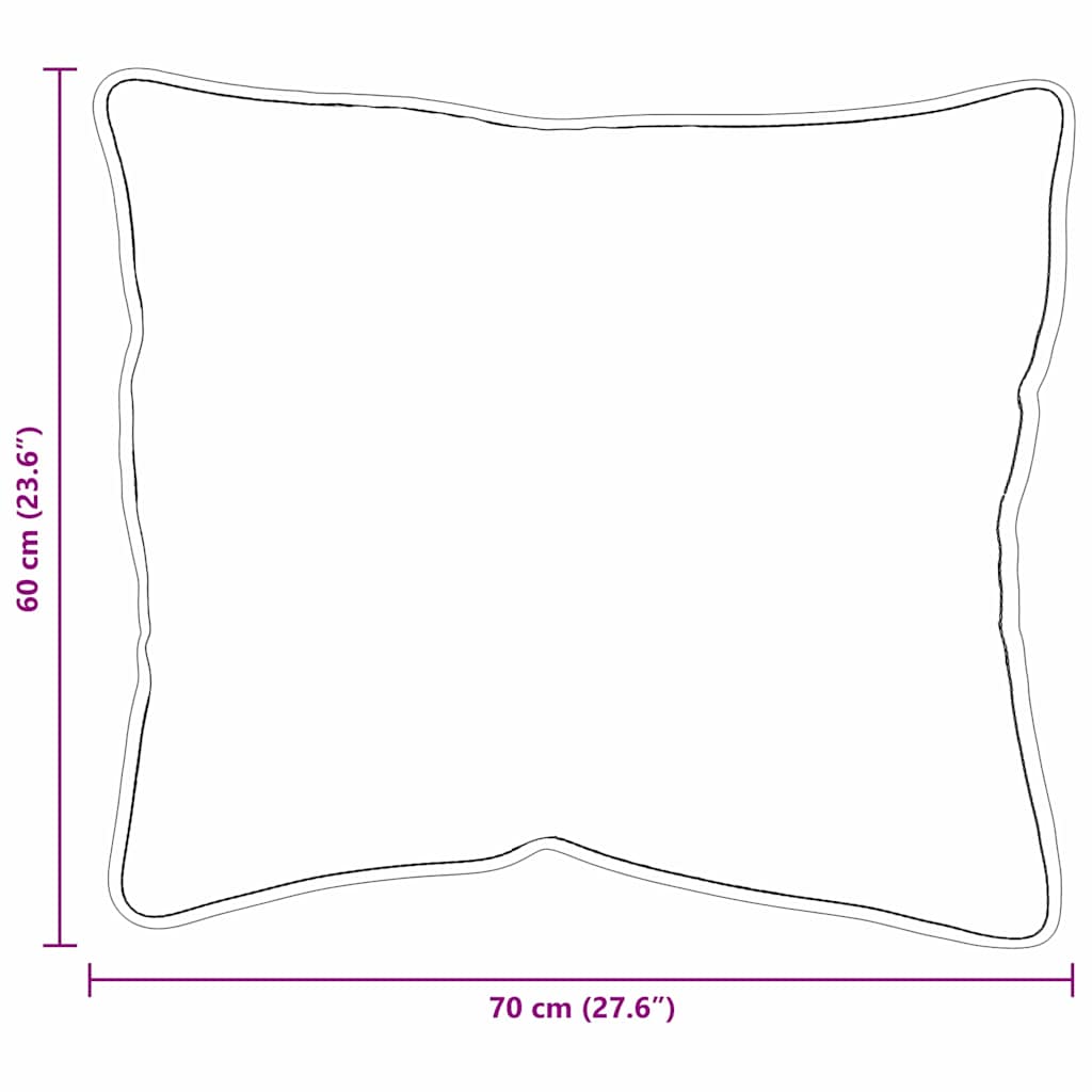 Steppbett mit Kissen 2 pcs Weiß 140 x 220 cm Mikrofaser