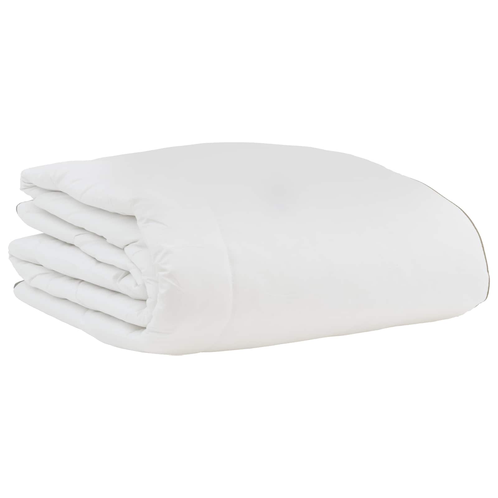 Winterbettdecke mit Kissen 3 stk. Weiß Down Feather