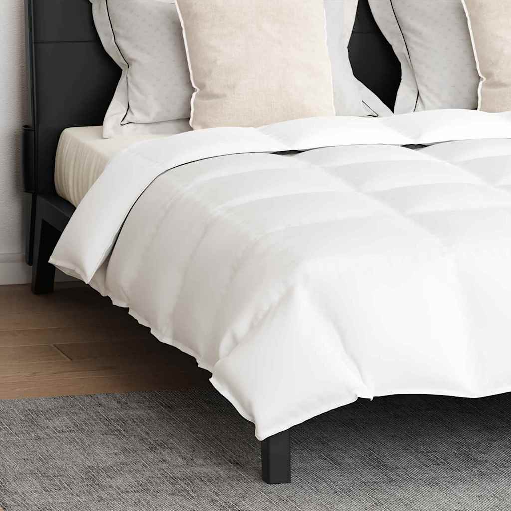 Bettdecke mit Kissen 3 pcs Weiß Daunen