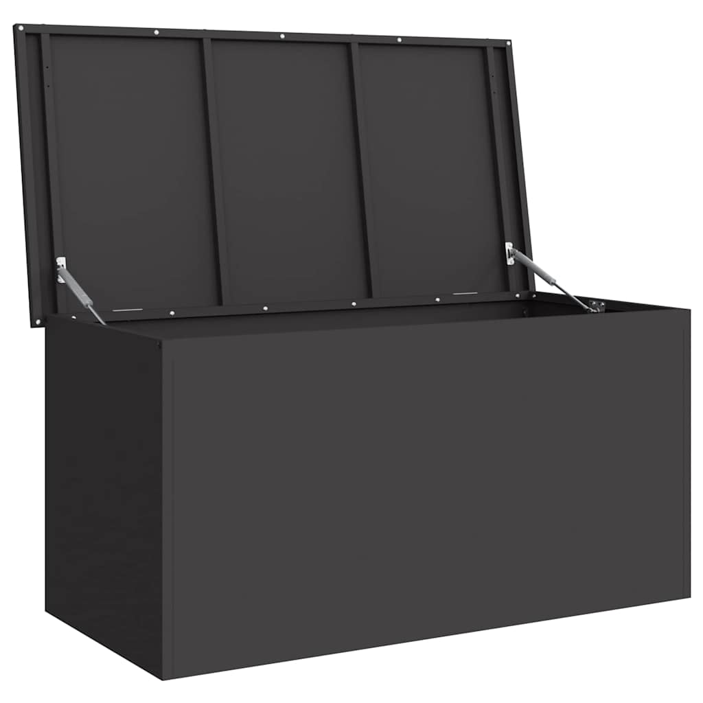 Gartenlagerkissenbox Verzinkter Stahl 100 x 50,5 x 50 cm 220 L