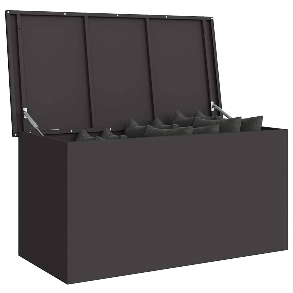 Gartenlagerkissenbox Verzinkter Stahl 100 x 50,5 x 50 cm 220 L