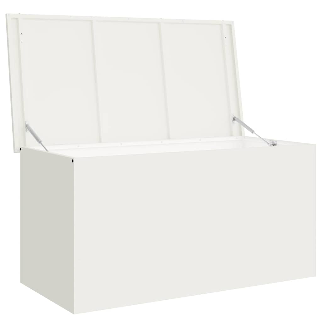 Gartenlagerkissenbox Verzinkter Stahl 100 x 50,5 x 50 cm 220 L
