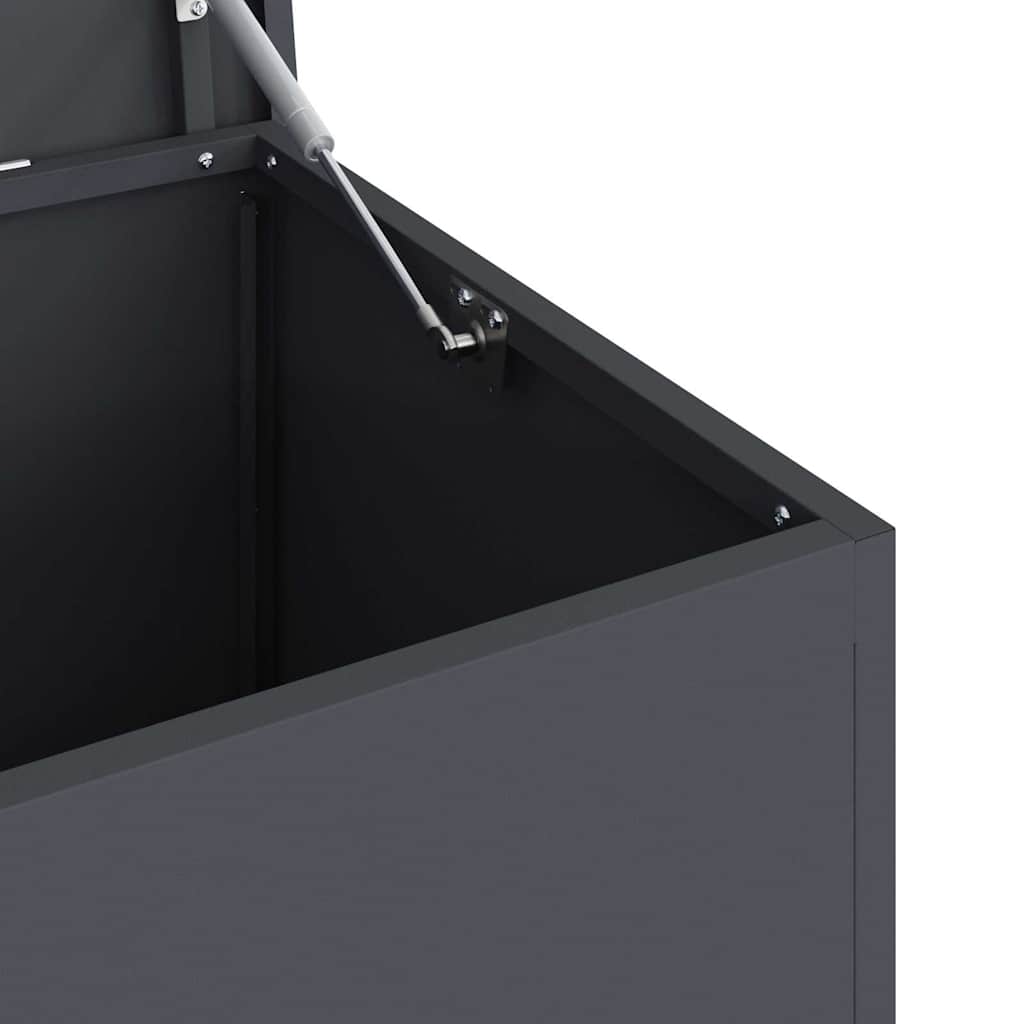 Gartenlagerkissenbox Verzinkter Stahl 100 x 50,5 x 50 cm 220 L