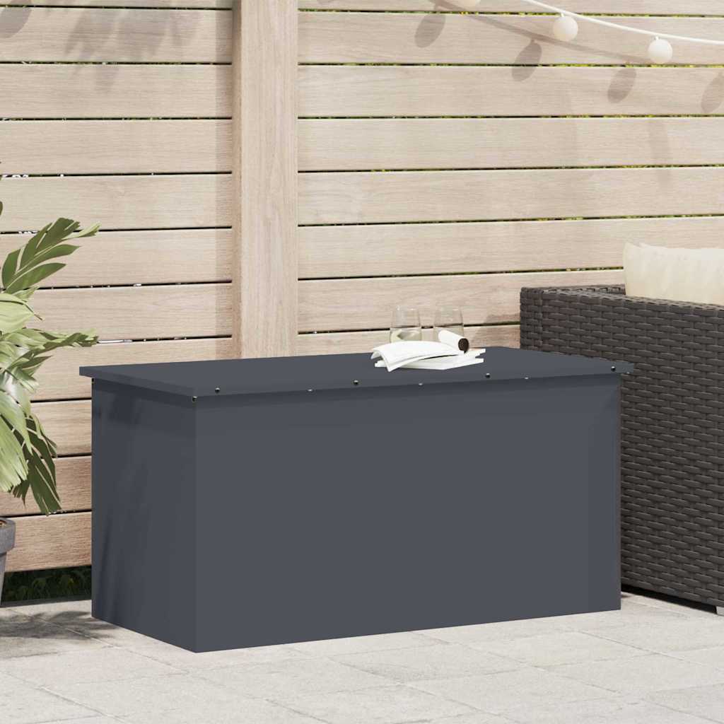 Gartenlagerkissenbox Verzinkter Stahl 100 x 50,5 x 50 cm 220 L