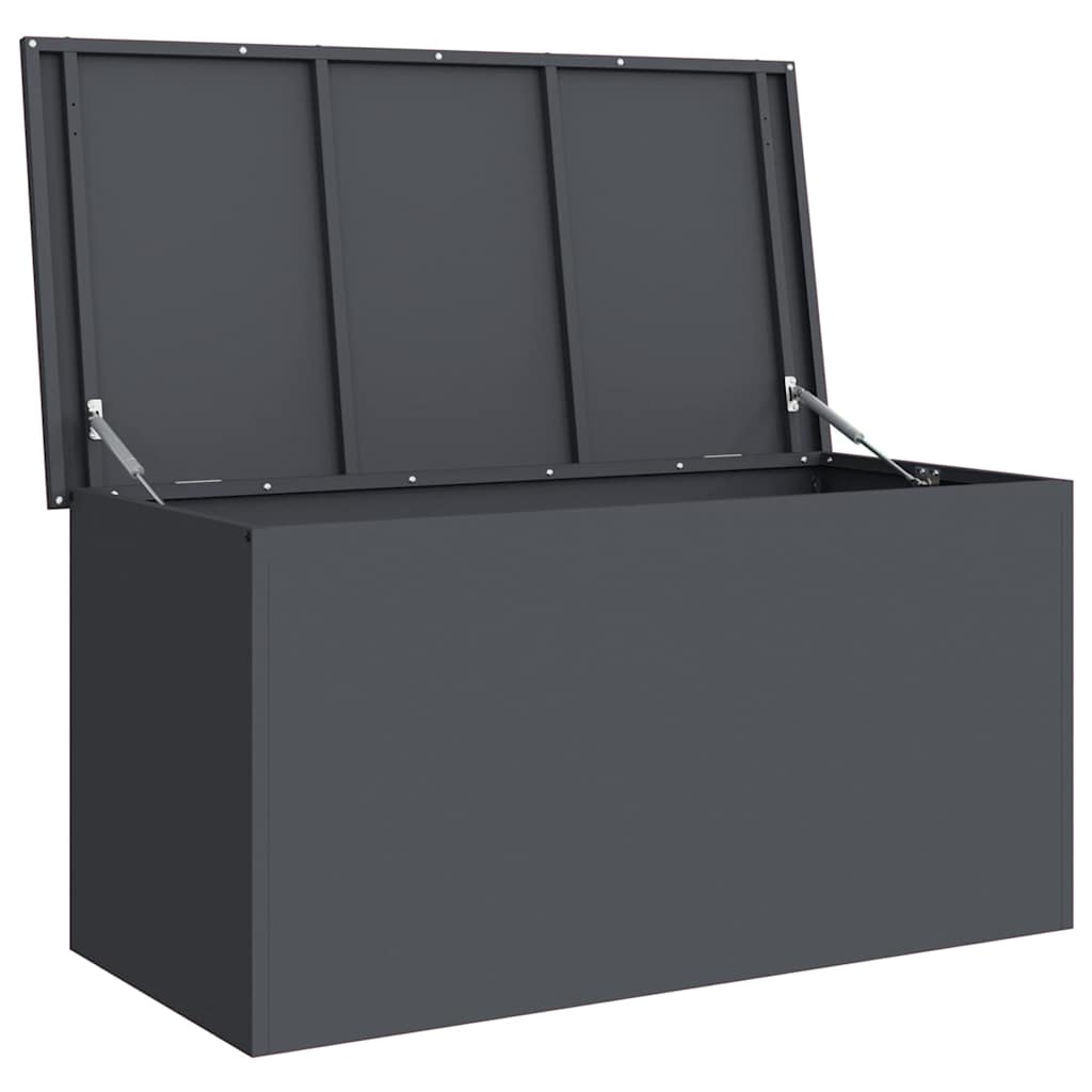 Gartenlagerkissenbox Verzinkter Stahl 100 x 50,5 x 50 cm 220 L