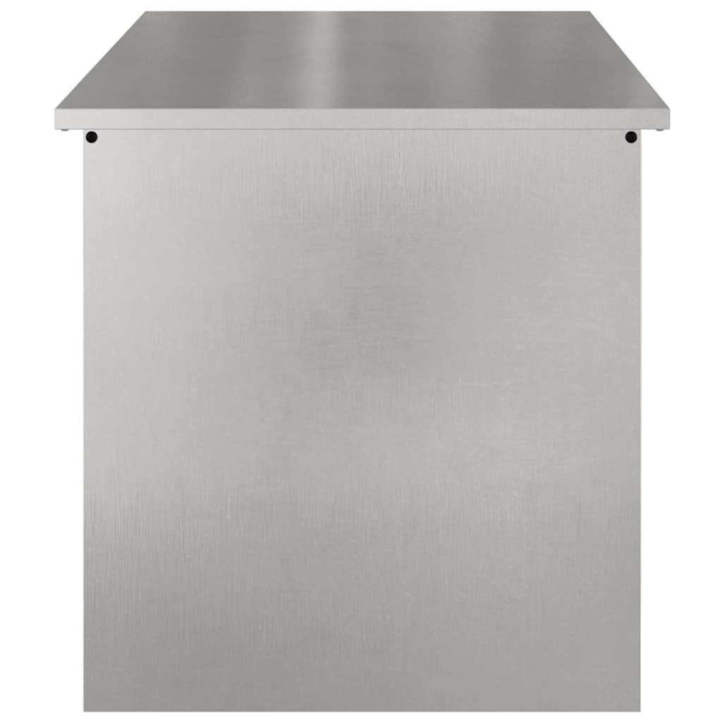 Gartenlagerkissenbox Verzinkter Stahl 100 x 50,5 x 50 cm 220 L