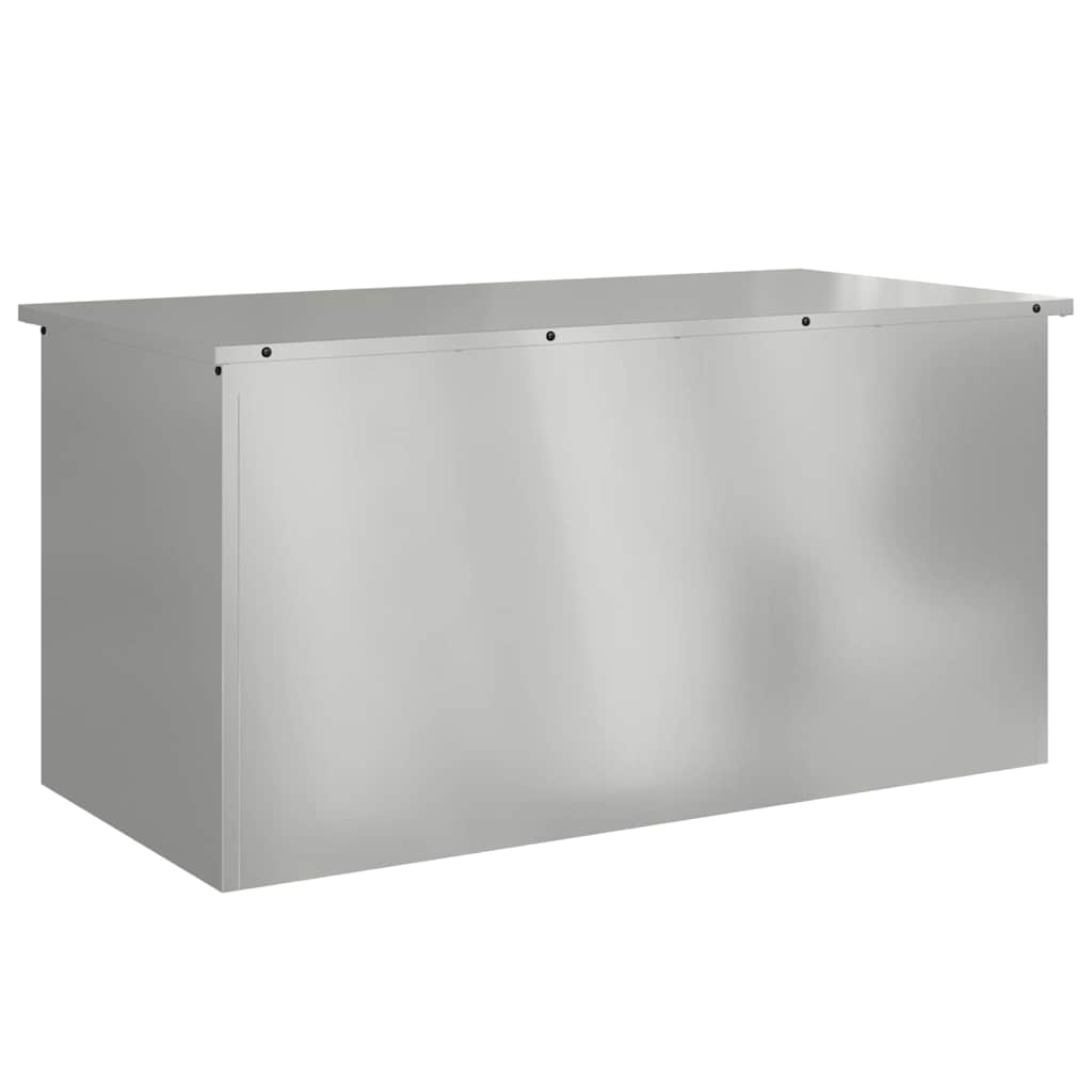 Gartenlagerkissenbox Verzinkter Stahl 100 x 50,5 x 50 cm 220 L