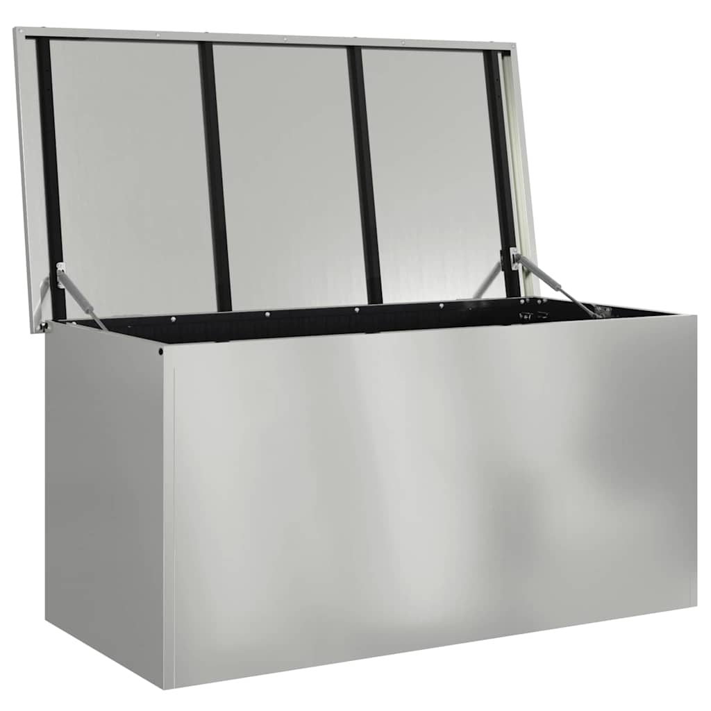 Gartenlagerkissenbox Verzinkter Stahl 100 x 50,5 x 50 cm 220 L