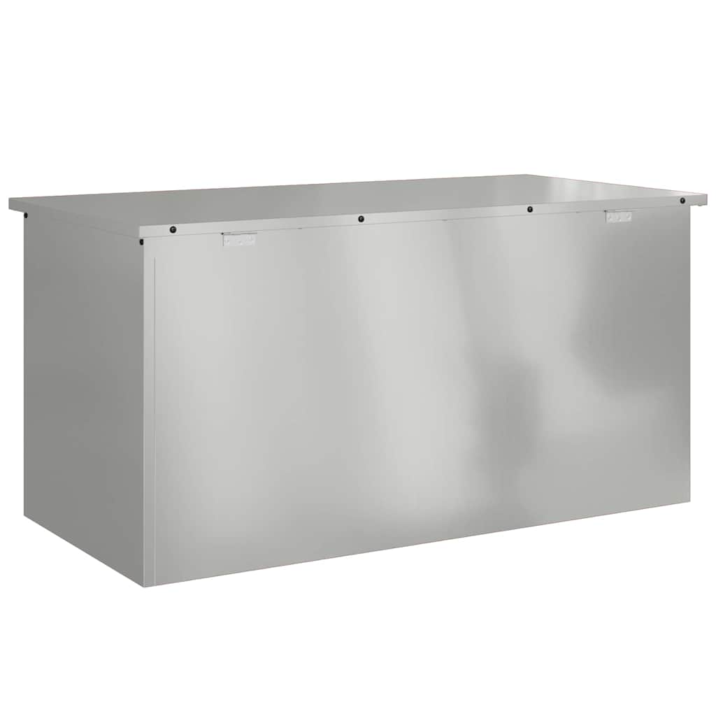 Gartenlagerkissenbox Verzinkter Stahl 100 x 50,5 x 50 cm 220 L