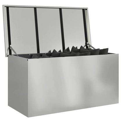 Gartenlagerkissenbox Verzinkter Stahl 100 x 50,5 x 50 cm 220 L