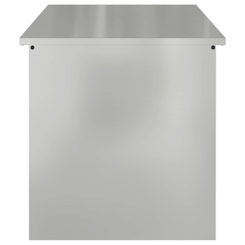 Gartenlagerkissenbox Verzinkter Stahl 100 x 50,5 x 50 cm 220 L