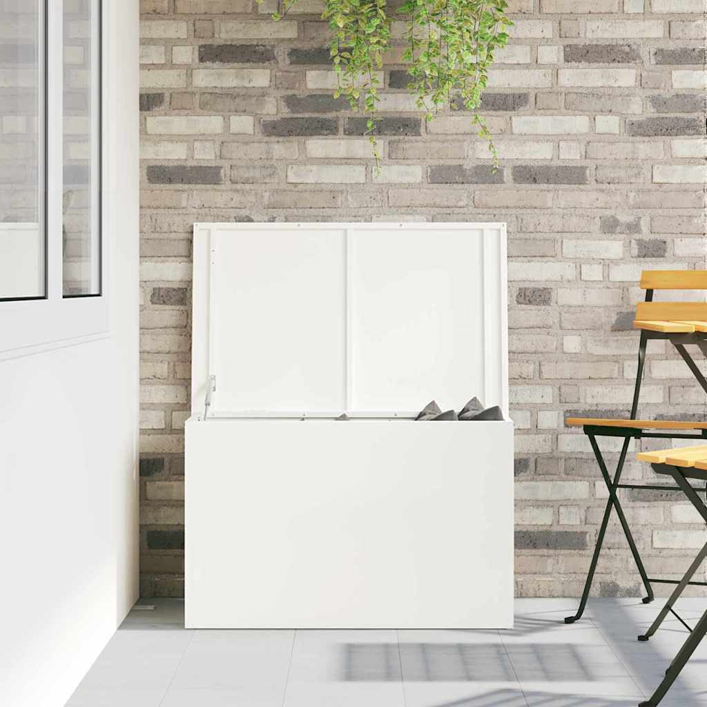 Gartenlagerkissenbox Verzinkter Stahl 80 x 50,5 x 50 cm 175 L