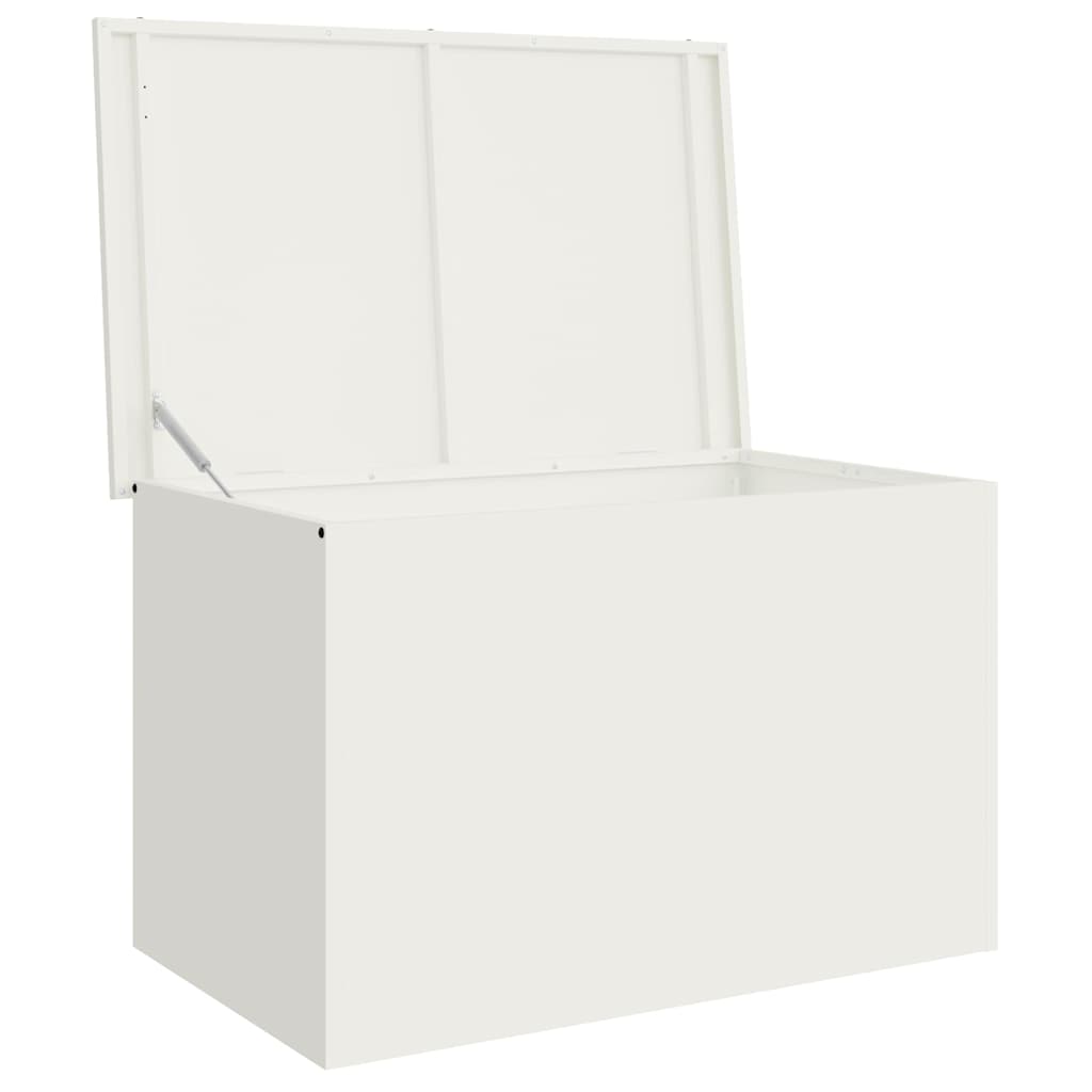 Gartenlagerkissenbox Verzinkter Stahl 80 x 50,5 x 50 cm 175 L