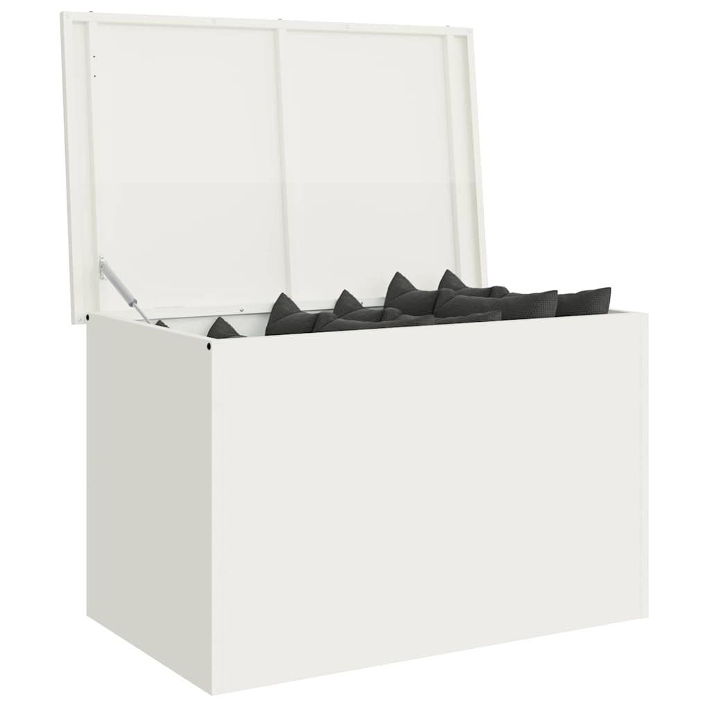 Gartenlagerkissenbox Verzinkter Stahl 80 x 50,5 x 50 cm 175 L
