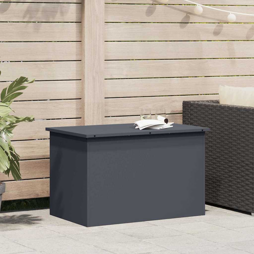 Gartenlagerkissenbox Verzinkter Stahl 80 x 50,5 x 50 cm 175 L