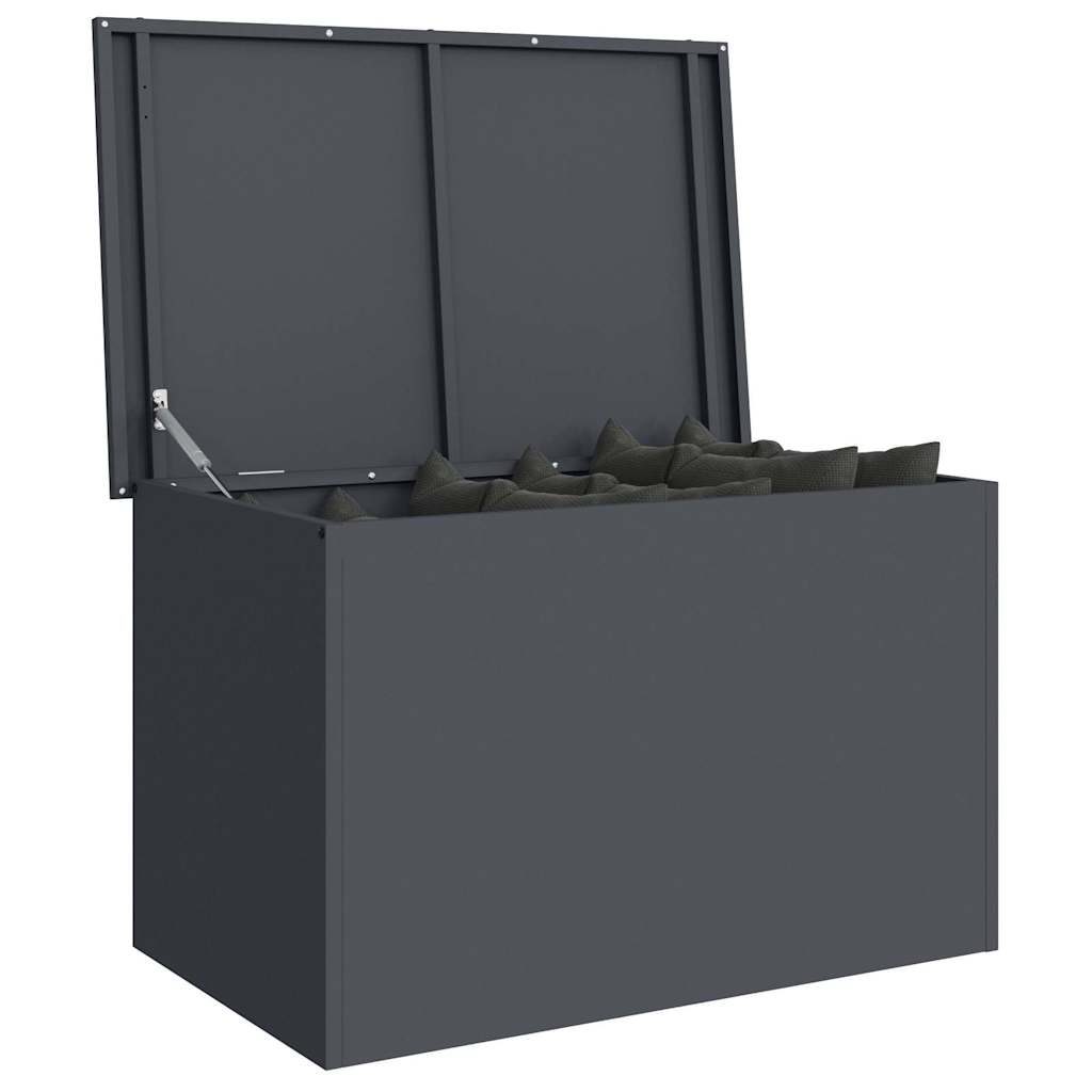 Gartenlagerkissenbox Verzinkter Stahl 80 x 50,5 x 50 cm 175 L