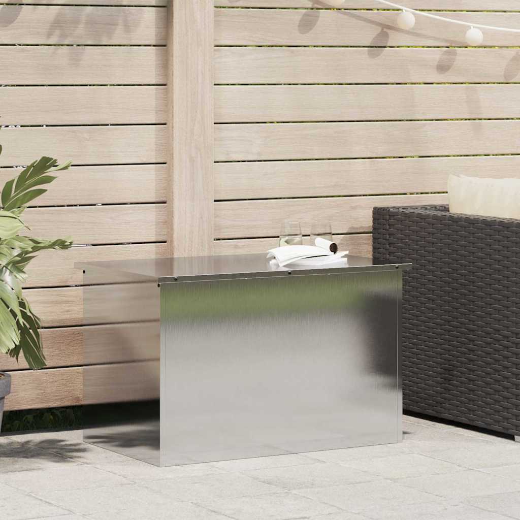 Gartenlagerkissenbox Verzinkter Stahl 80 x 50,5 x 50 cm 175 L