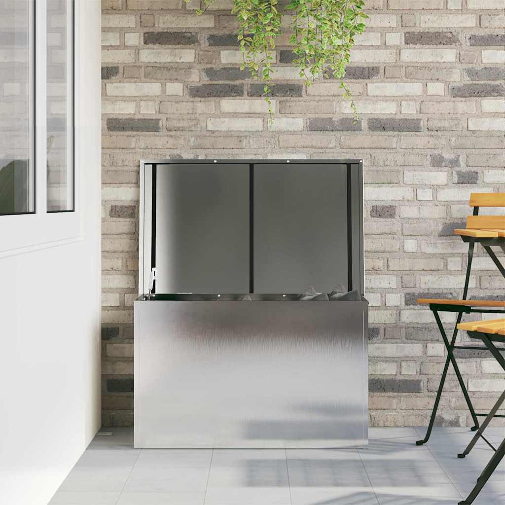 Gartenlagerkissenbox Verzinkter Stahl 80 x 50,5 x 50 cm 175 L
