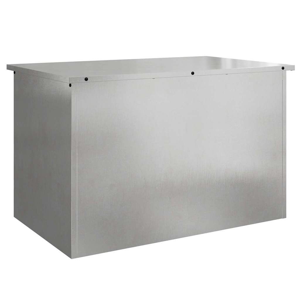Gartenlagerkissenbox Verzinkter Stahl 80 x 50,5 x 50 cm 175 L