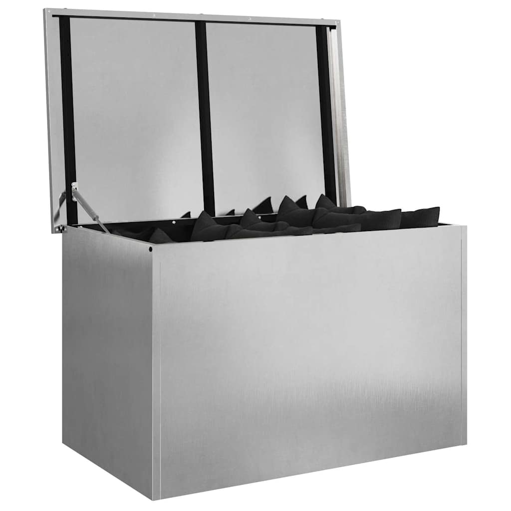 Gartenlagerkissenbox Verzinkter Stahl 80 x 50,5 x 50 cm 175 L