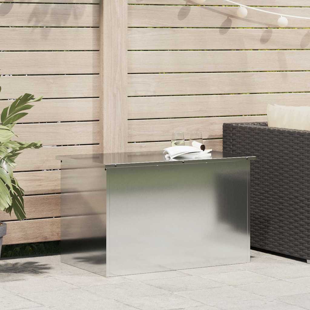 Gartenlagerkissenbox Verzinkter Stahl 80 x 50,5 x 50 cm 175 L