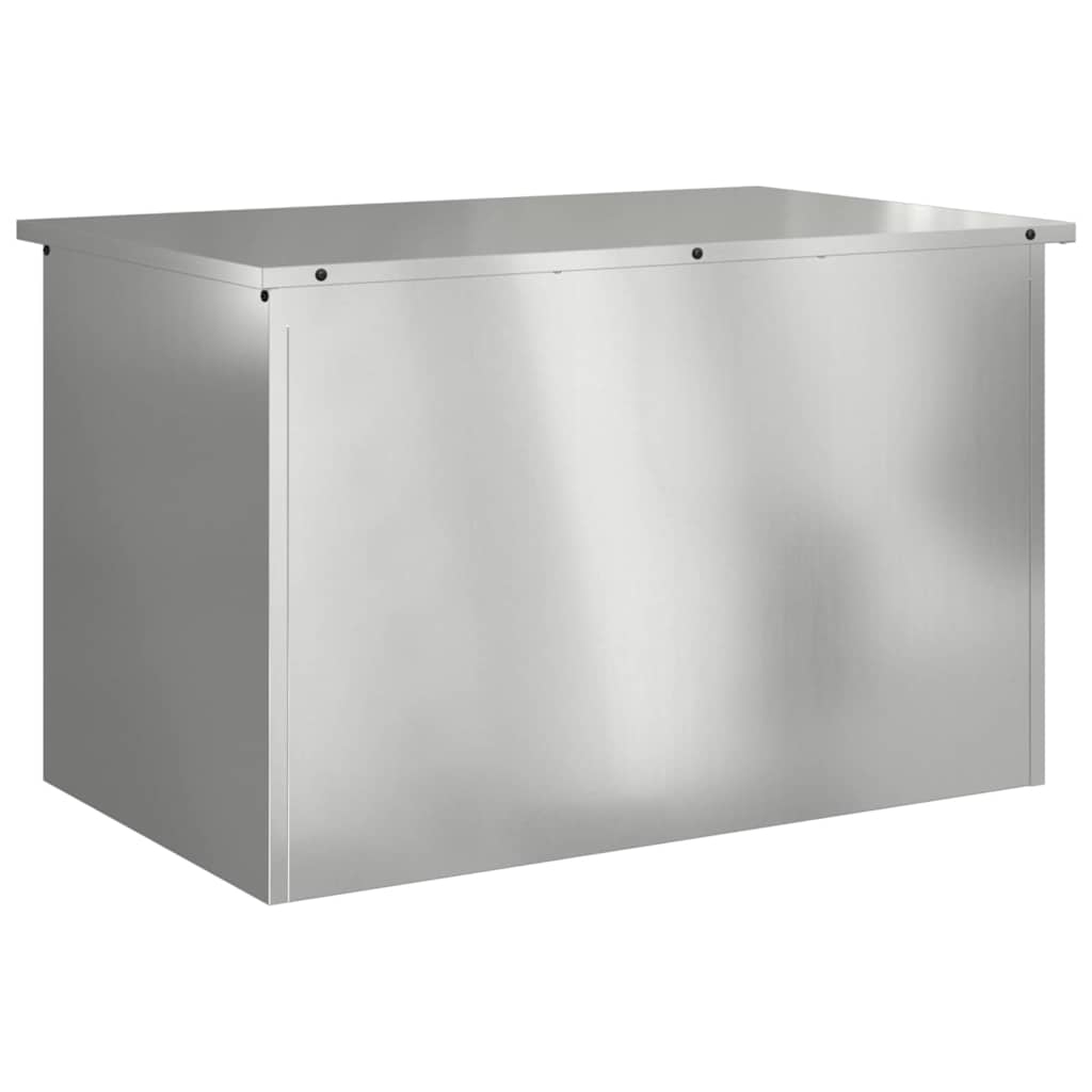 Gartenlagerkissenbox Verzinkter Stahl 80 x 50,5 x 50 cm 175 L
