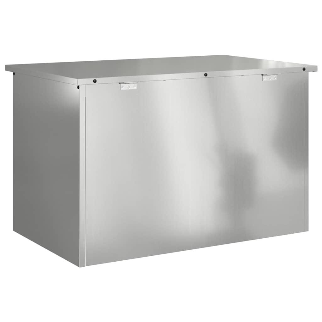 Gartenlagerkissenbox Verzinkter Stahl 80 x 50,5 x 50 cm 175 L