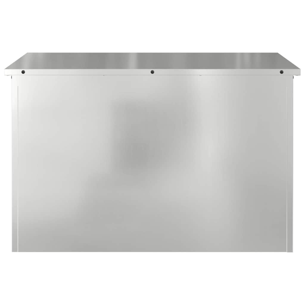 Gartenlagerkissenbox Verzinkter Stahl 80 x 50,5 x 50 cm 175 L