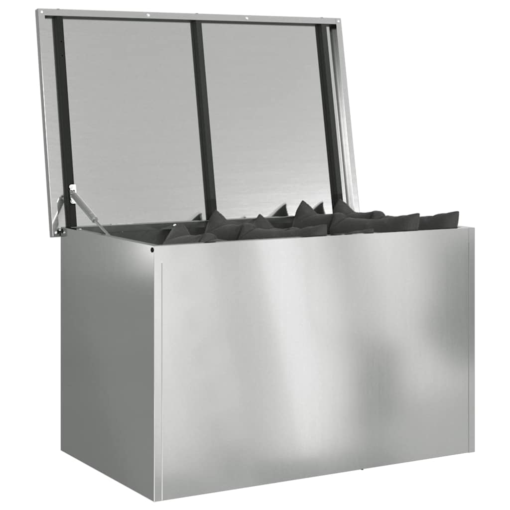 Gartenlagerkissenbox Verzinkter Stahl 80 x 50,5 x 50 cm 175 L