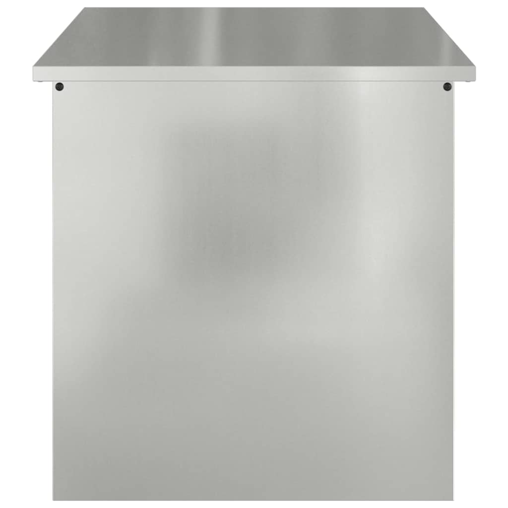 Gartenlagerkissenbox Verzinkter Stahl 80 x 50,5 x 50 cm 175 L