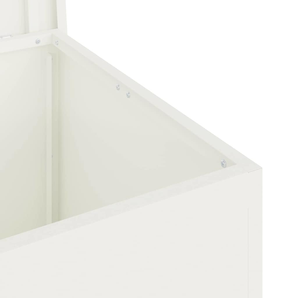 Gartenlagerkissenbox Verzinkter Stahl 55 x 50,5 x 50 cm 117 L