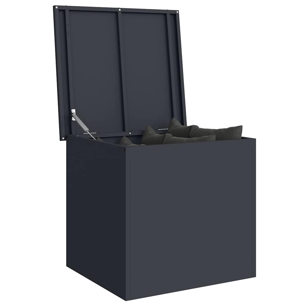 Gartenlagerkissenbox Verzinkter Stahl 55 x 50,5 x 50 cm 117 L