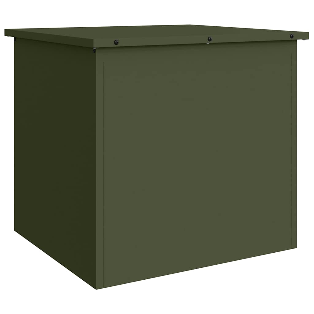 Gartenlagerkissenbox Verzinkter Stahl 55 x 50,5 x 50 cm 117 L